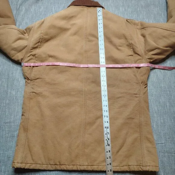 Carhartt Jacket Size XL 44 Tall Brown Arctic Duck Canvas Insulated Traditional - Picture 7 of 9
